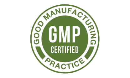 GMP Certified badge